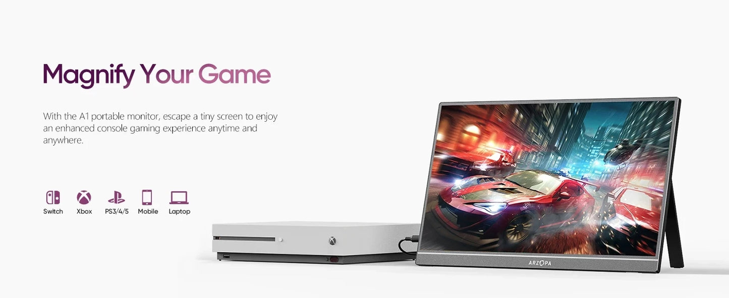 15.6 inch Portable Monitor Laptop