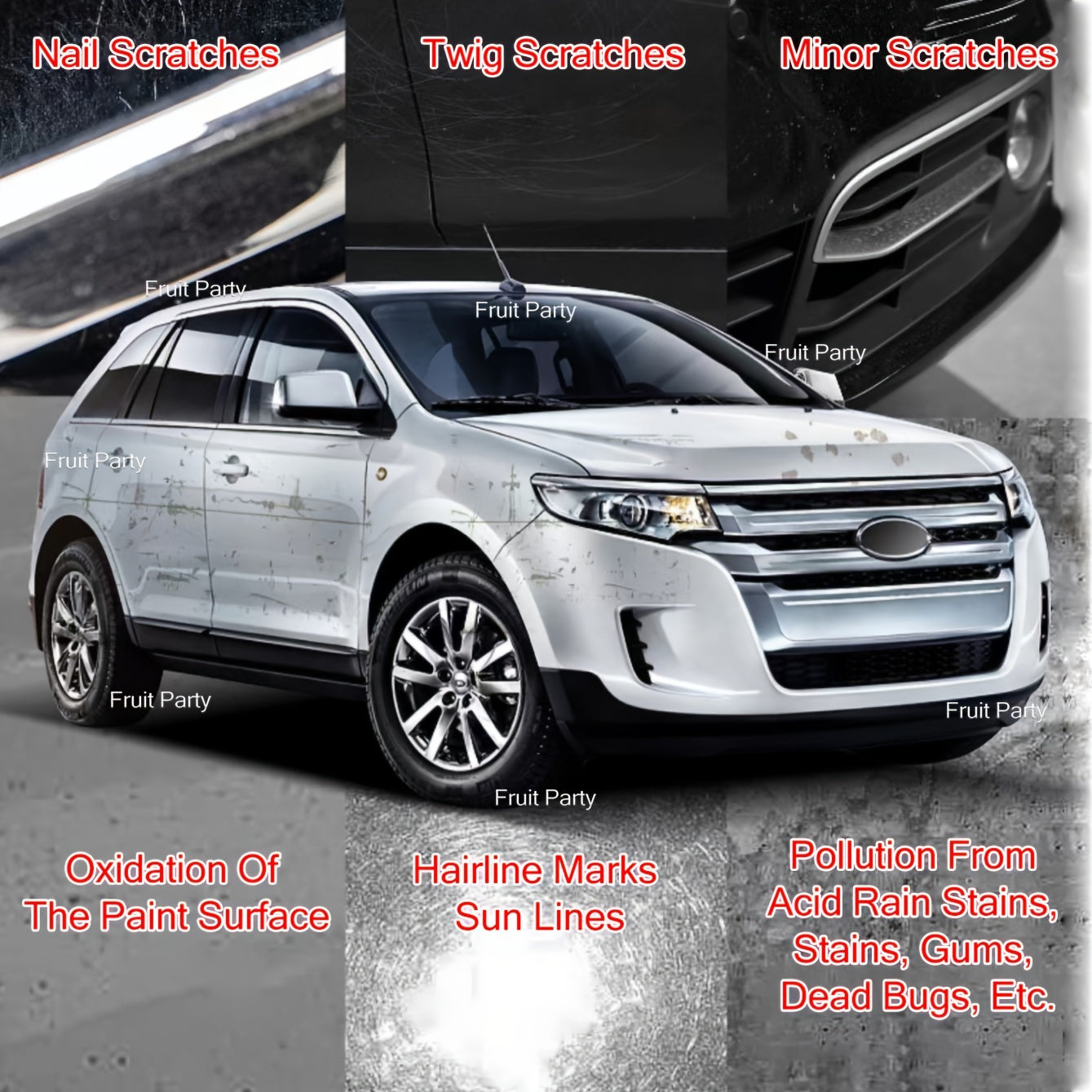Quick-Fix Car Scratch Safe for All Vehicles