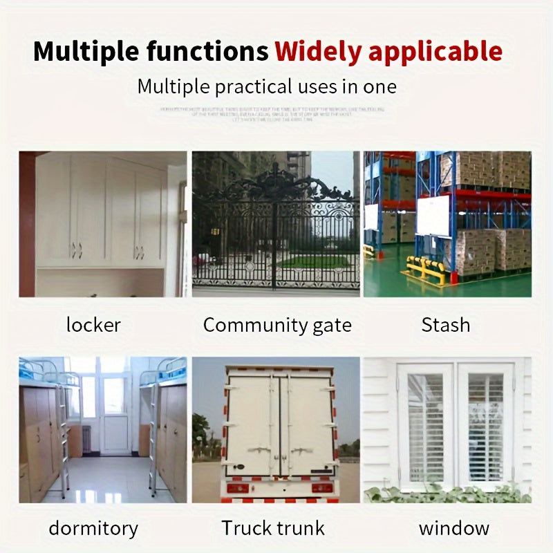 Heavy-Duty Zinc Alloy Combination Lock