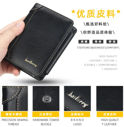 New Leather Men Wallets