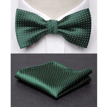 Men Bowtie Cravat Set Fashion Butterfly Party Wedding Ties Girls Business Jacquard Bow Tie Men Bowknot Wholesale Accessories