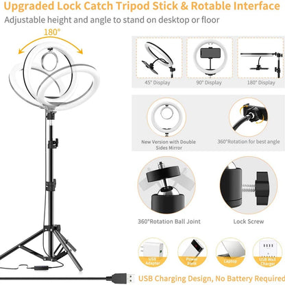 10 inch LED Selfie Ring Light