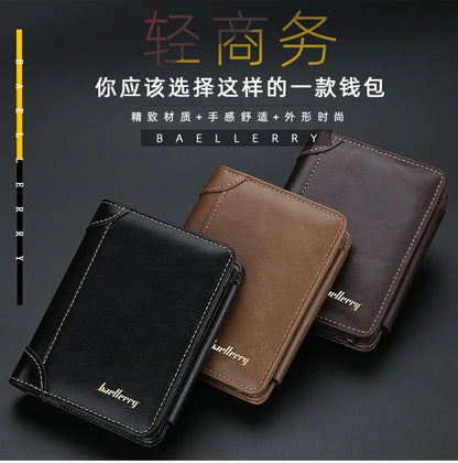 New Leather Men Wallets