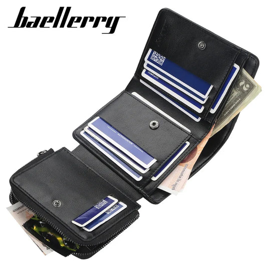 New Leather Men Wallets