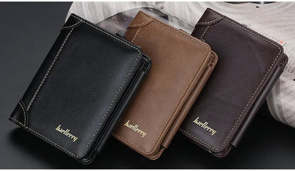 New Leather Men Wallets