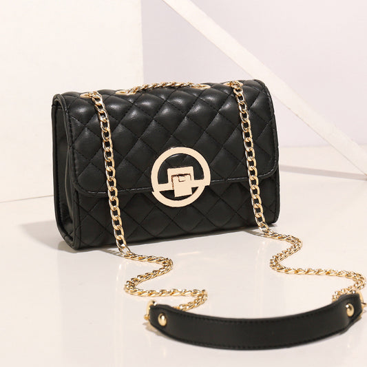 High-end Rhombus Small Bag Women&#039;s Single Shoulder Messenger Bag