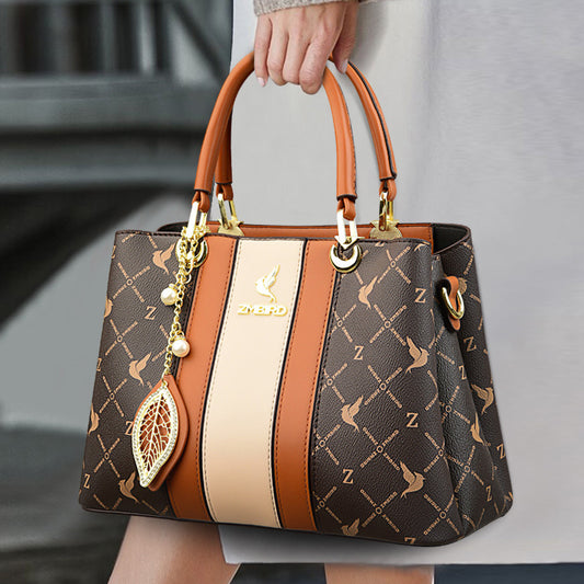 Bag Women&#039;s Bag New 2023 Messenger Bag Women&#039;s Shoulder Bag Women&#039;s Fashion Middle-aged Women&#039;s Handbag Women&#039;s One Piece Hair