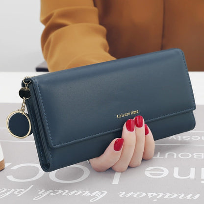 Factory Wholesale Cross-border Ladies Hand Wallet Women&#039;s Long Personality Pendant Small Fresh Multi-functional Student Wallet