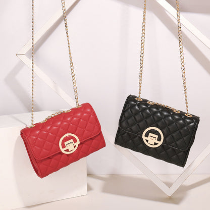High-end Rhombus Small Bag Women&#039;s Single Shoulder Messenger Bag
