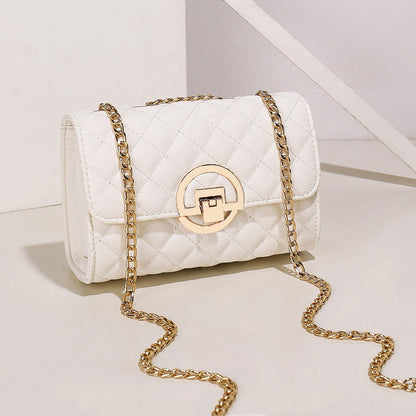 High-end Rhombus Small Bag Women&#039;s Single Shoulder Messenger Bag