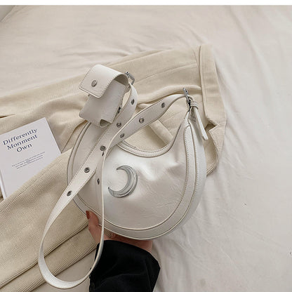 Niche Design Bag 2023 New Women&amp;#039;s Bag Summer Popular Crossbody Bag One Shoulder Underarm Half Moon Bag