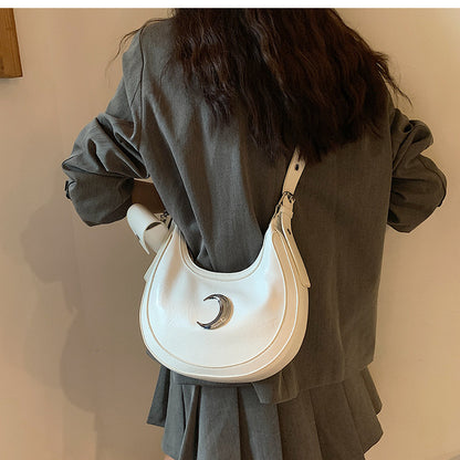 Niche Design Bag 2023 New Women&amp;#039;s Bag Summer Popular Crossbody Bag One Shoulder Underarm Half Moon Bag