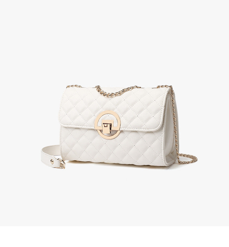 High-end Rhombus Small Bag Women&#039;s Single Shoulder Messenger Bag