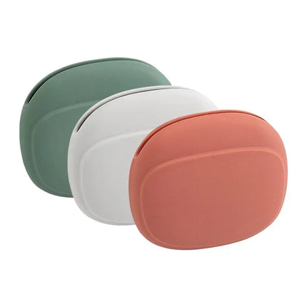 Silicone Headphone Pouch Case Portable Cable Organizer Anti-Fall Mini Wire Storage Case Charging Cord Earphone Protective Bag