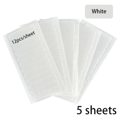 Hair System Tape Invisible Wig Glue Adhesive Materials Double Sided Tape For Lace Front Toupee 5/10Sheets Hair Extension Tape