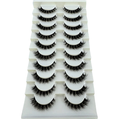 New 10 pairs 3D Mink Lashes