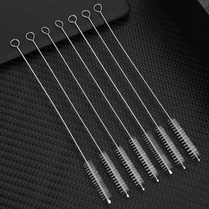 1Pc Stainless Steel Straws 6/8mm Reusable Straight Bent Drinking Straws Replacement Straw for Stanley 30oz 40oz for Tyeso Cup