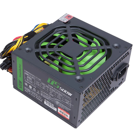 Desktop PSU Silent Gaming PC Power Supply Dual 6Pin ATX Power Supply 2 SATA Six Protection 8 CPU for Desktop PC for Computer