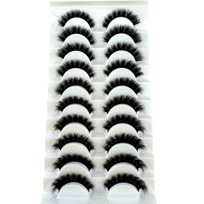 New 10 pairs 3D Mink Lashes