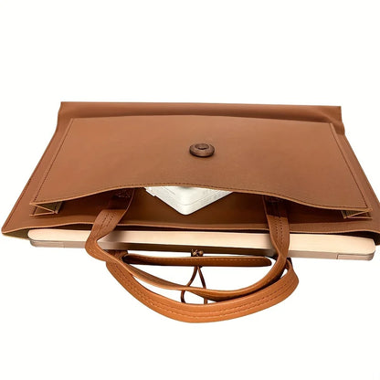 Lightweight Laptop Bag/Business Bag Briefcase, Large Capacity Storage Bag ,Applicable MacBook Air 13 Pro 14 16 Huawei 15.6 Inch
