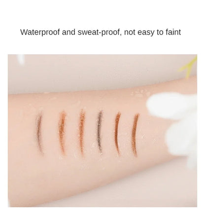 2 in 1 Eyebrow pencil professional Cosmetics makeup for women 5 Colors Waterproof Eyebrow eyebrow pencil  makeup  eyebrow tint
