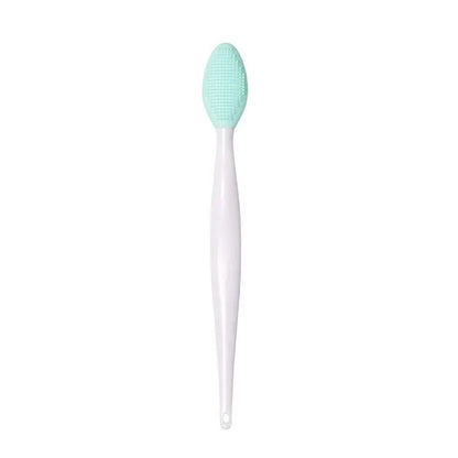 Skin Care Lip Exfoliating Facial Cleansing Face Scrub Nose Clean Brush Blackhead Remove Silicone Double-Sided Skin Care Tool