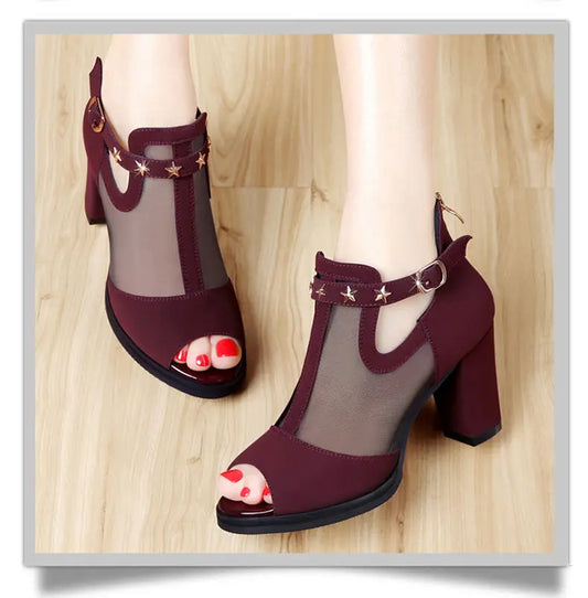 Elegant Chunky Sandal