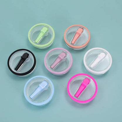 Reusable Tumbler Lid with Straw, Dust - proof Tumbler Lid, Replaceable Flip - Straw Lid Accessory for Stanley 30 - oz Mug
