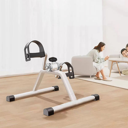 Mini Exercise Bike with LCD Display Elderly Rehabilitation Bicycle Adjustable Resistance Multifunctional Home Fitness Equipment