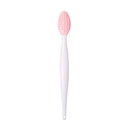 Skin Care Lip Exfoliating Facial Cleansing Face Scrub Nose Clean Brush Blackhead Remove Silicone Double-Sided Skin Care Tool