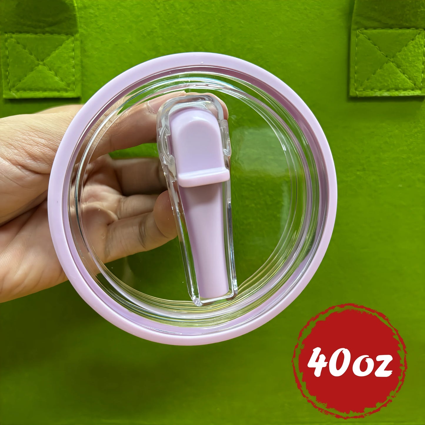 Reusable Tumbler Lid with Straw, Dust - proof Tumbler Lid, Replaceable Flip - Straw Lid Accessory for Stanley 30 - oz Mug