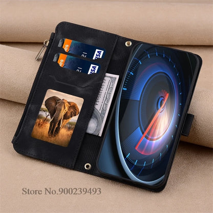 Leather Case For Samsung Galaxy A56 A16 A26 A36 A06 A07 A17 A12 A14 A15 A25 A35 A55 A24 A34 A54 A33 A73 A53 5G Case Wallet Cover