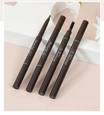 2 in 1 Eyebrow pencil professional Cosmetics makeup for women 5 Colors Waterproof Eyebrow eyebrow pencil  makeup  eyebrow tint