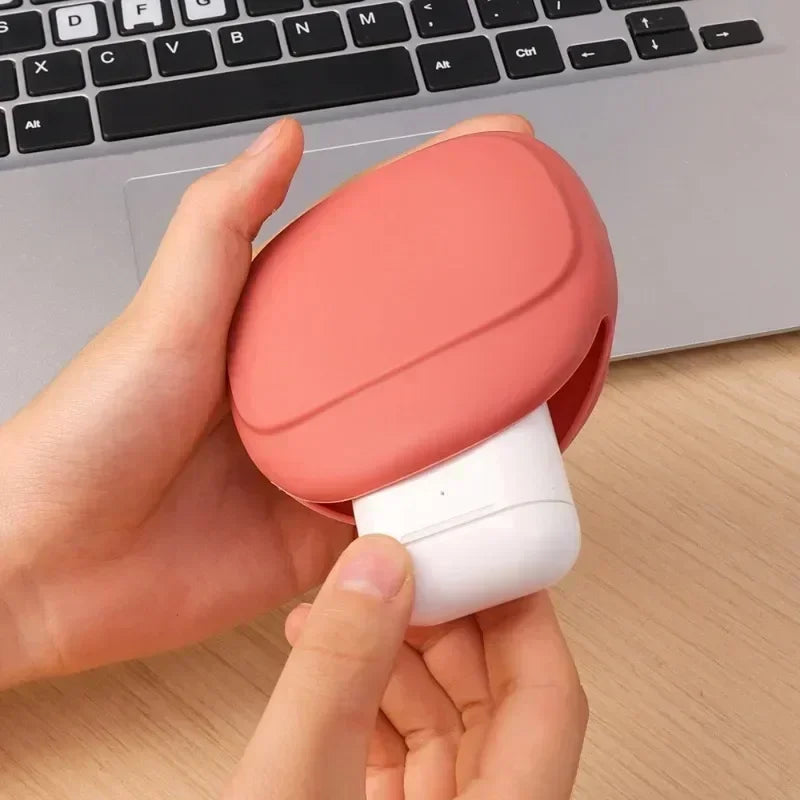 Silicone Headphone Pouch Case Portable Cable Organizer Anti-Fall Mini Wire Storage Case Charging Cord Earphone Protective Bag
