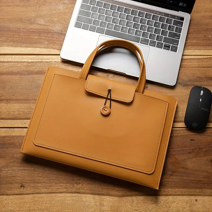 Lightweight Laptop Bag/Business Bag Briefcase, Large Capacity Storage Bag ,Applicable MacBook Air 13 Pro 14 16 Huawei 15.6 Inch