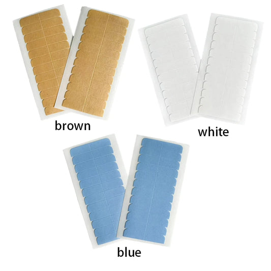 Hair System Tape Invisible Wig Glue Adhesive Materials Double Sided Tape For Lace Front Toupee 5/10Sheets Hair Extension Tape