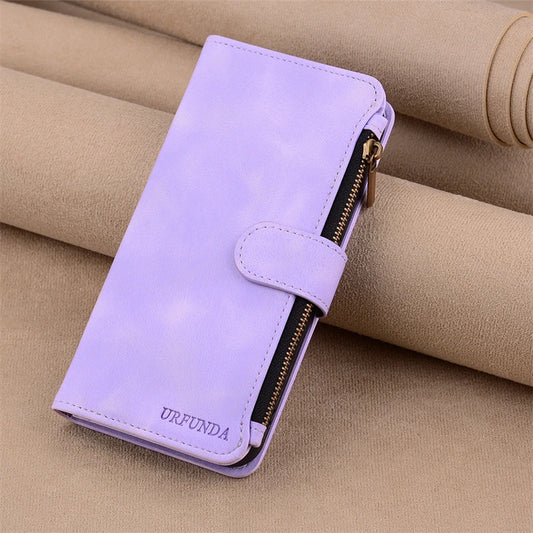 Zipper Wallet Case For Samsung Galaxy A11 A21S A01 A03 Core A23 5G A02 A02s A03s A04 A04e A04s A05 A05s Case Leather Flip Cover