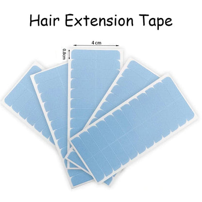 Hair System Tape Invisible Wig Glue Adhesive Materials Double Sided Tape For Lace Front Toupee 5/10Sheets Hair Extension Tape