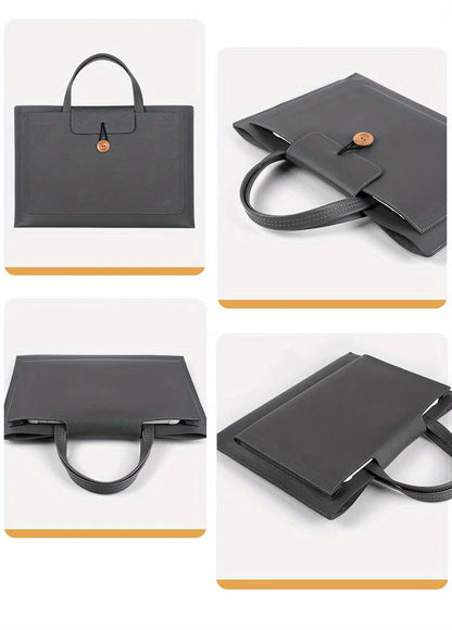 Lightweight Laptop Bag/Business Bag Briefcase, Large Capacity Storage Bag ,Applicable MacBook Air 13 Pro 14 16 Huawei 15.6 Inch