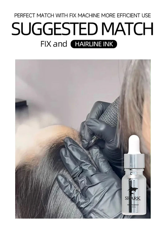 Genuine Shark Scalp Micro Pigmentation Ink PMU SMP Tattoo Machine Hairline Micorshaing Permanent Makeup Pigment Kit Supplies