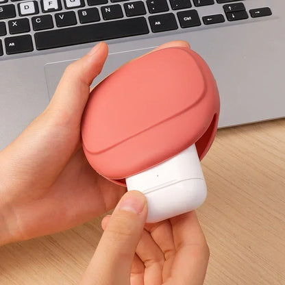 Silicone Headphone Pouch Case Portable Cable Organizer Anti-Fall Mini Wire Storage Case Charging Cord Earphone Protective Bag