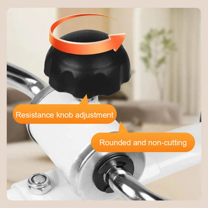 Mini Exercise Bike with LCD Display Elderly Rehabilitation Bicycle Adjustable Resistance Multifunctional Home Fitness Equipment