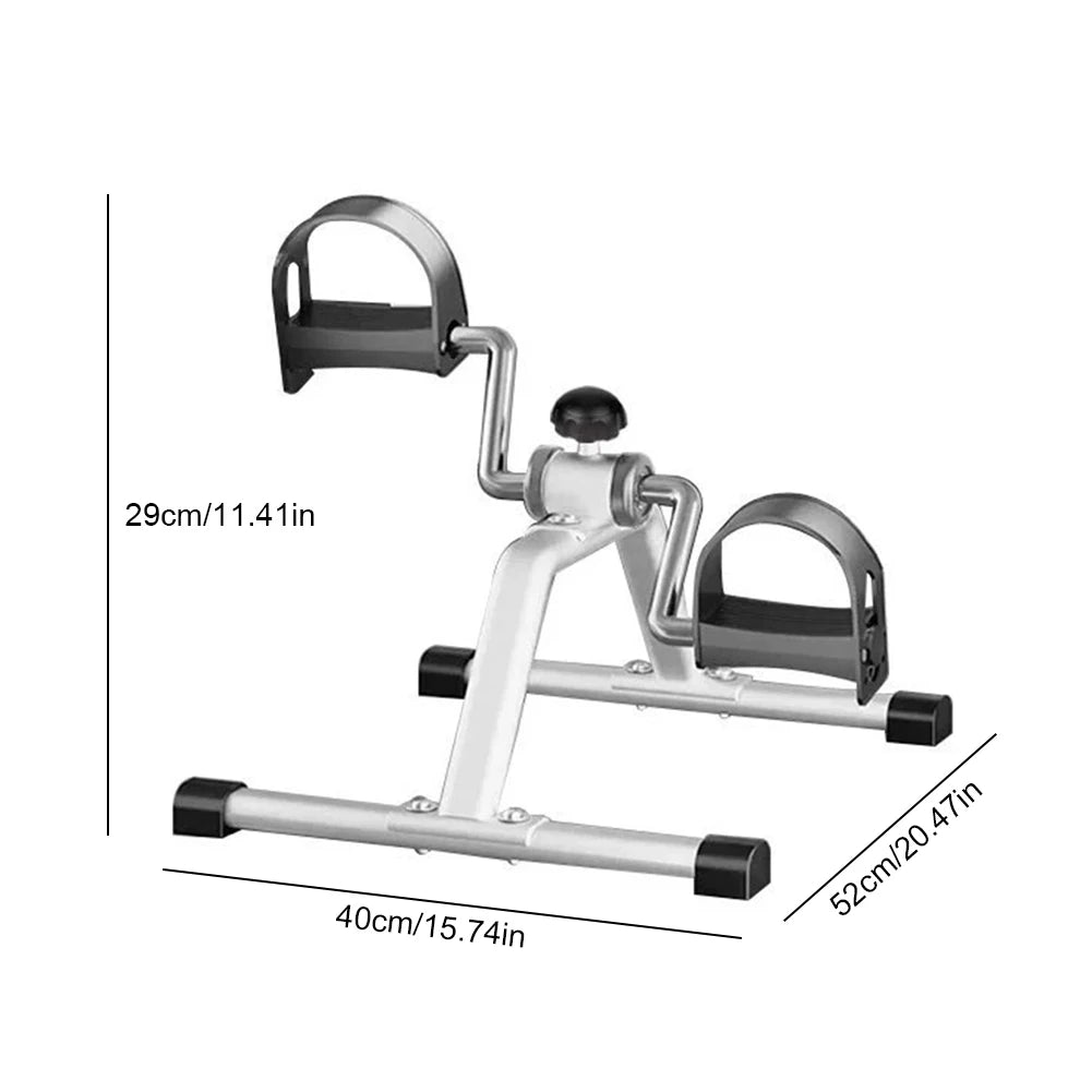 Mini Exercise Bike with LCD Display Elderly Rehabilitation Bicycle Adjustable Resistance Multifunctional Home Fitness Equipment