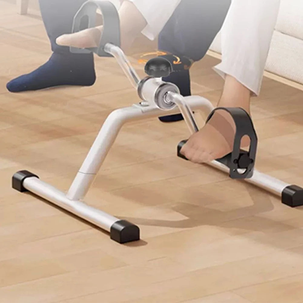 Mini Exercise Bike with LCD Display Elderly Rehabilitation Bicycle Adjustable Resistance Multifunctional Home Fitness Equipment