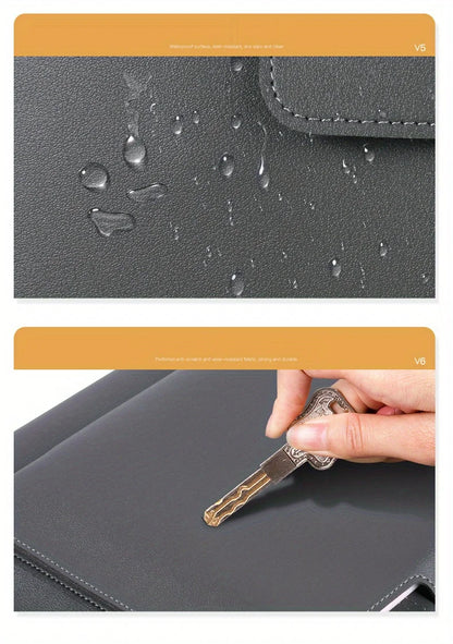 Lightweight Laptop Bag/Business Bag Briefcase, Large Capacity Storage Bag ,Applicable MacBook Air 13 Pro 14 16 Huawei 15.6 Inch
