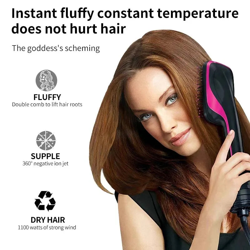 Hairdryer Hairbrush Professional