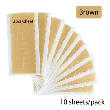 Hair System Tape Invisible Wig Glue Adhesive Materials Double Sided Tape For Lace Front Toupee 5/10Sheets Hair Extension Tape