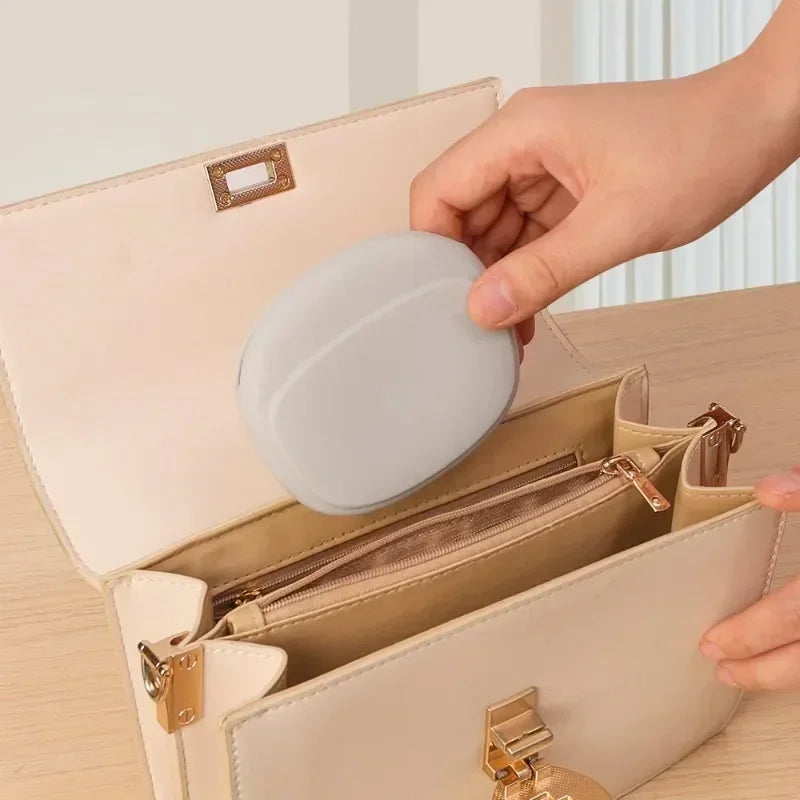 Silicone Headphone Pouch Case Portable Cable Organizer Anti-Fall Mini Wire Storage Case Charging Cord Earphone Protective Bag