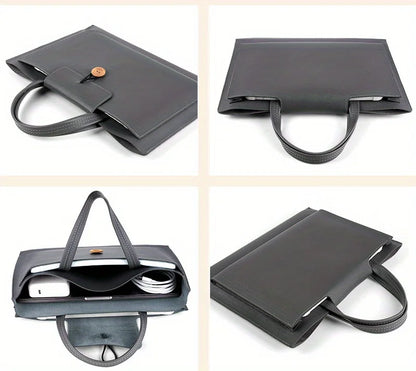 Lightweight Laptop Bag/Business Bag Briefcase, Large Capacity Storage Bag ,Applicable MacBook Air 13 Pro 14 16 Huawei 15.6 Inch