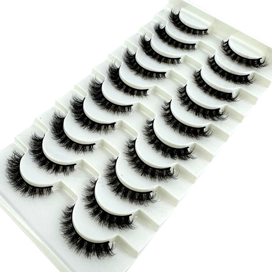 New 10 pairs 3D Mink Lashes